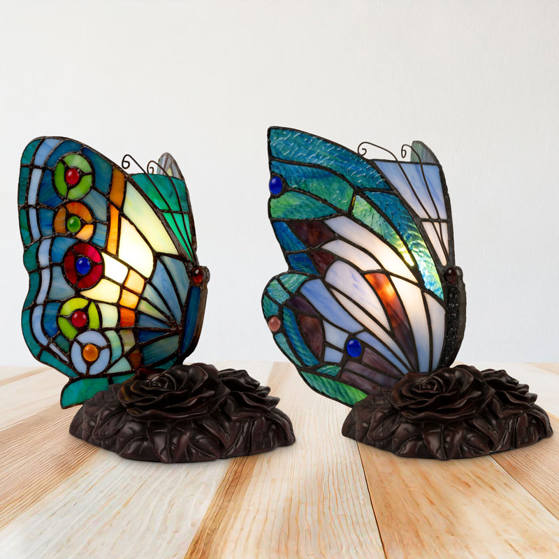 Stained glass night light lamps sale